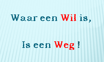 wil is weg